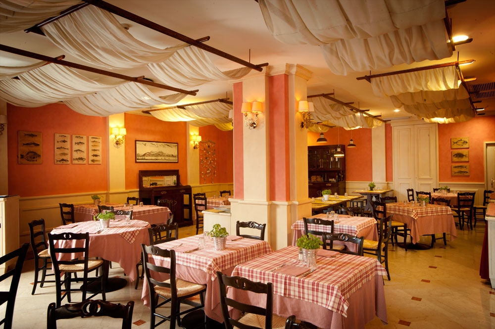 Hotel Continental Genova Restoran foto